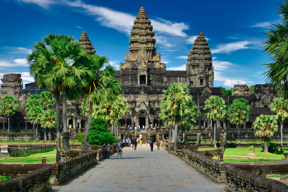 Angkor Wat in Siem Reap Cambodia
