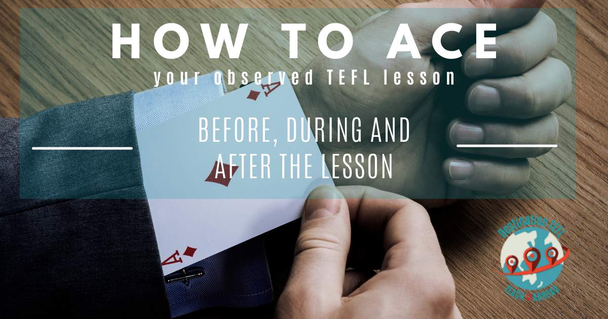 Observed TEFL lesson